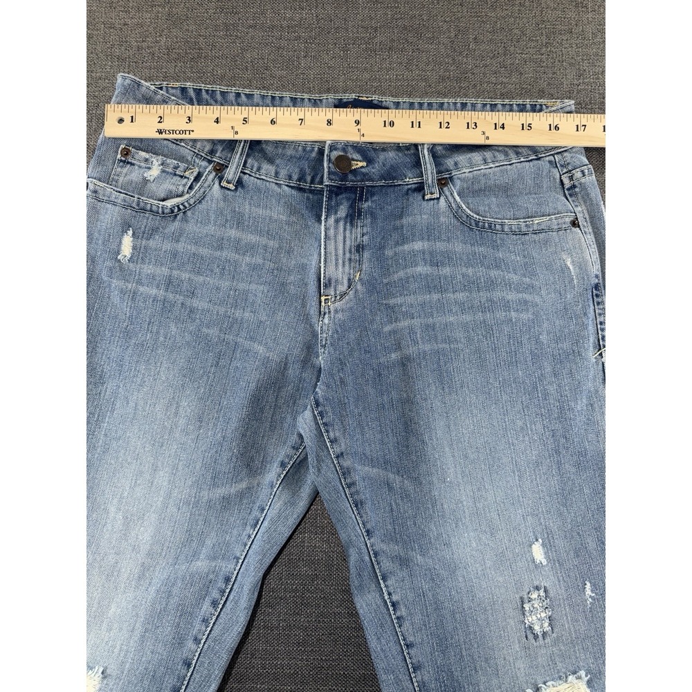 Aeropostale Authentic‎ Flare Jeans Women's 11/12L Distressed Light Wash Y2K - Picture 5 of 9